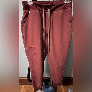 COPY - Figs Dark Cherry HW Zamora jogger